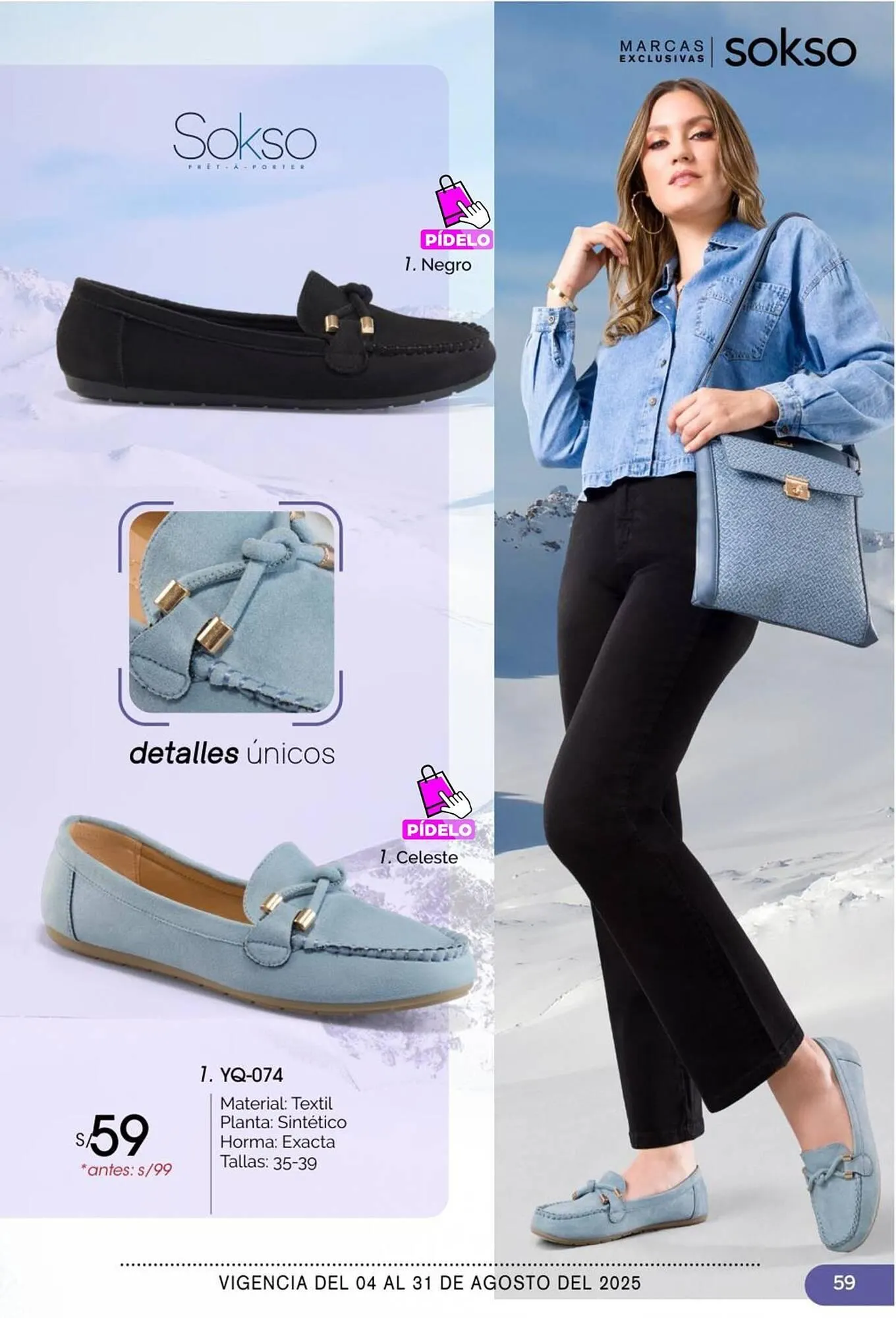 Catalogo de Catálogo Sokso 1 de agosto al 31 de agosto 2025 - Pag 59