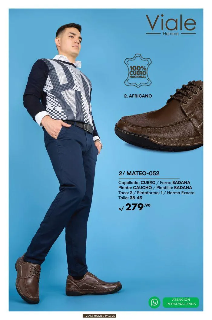 Catalogo de Calzados de Caballeros  11 de julio al 31 de julio 2024 - Pag 29