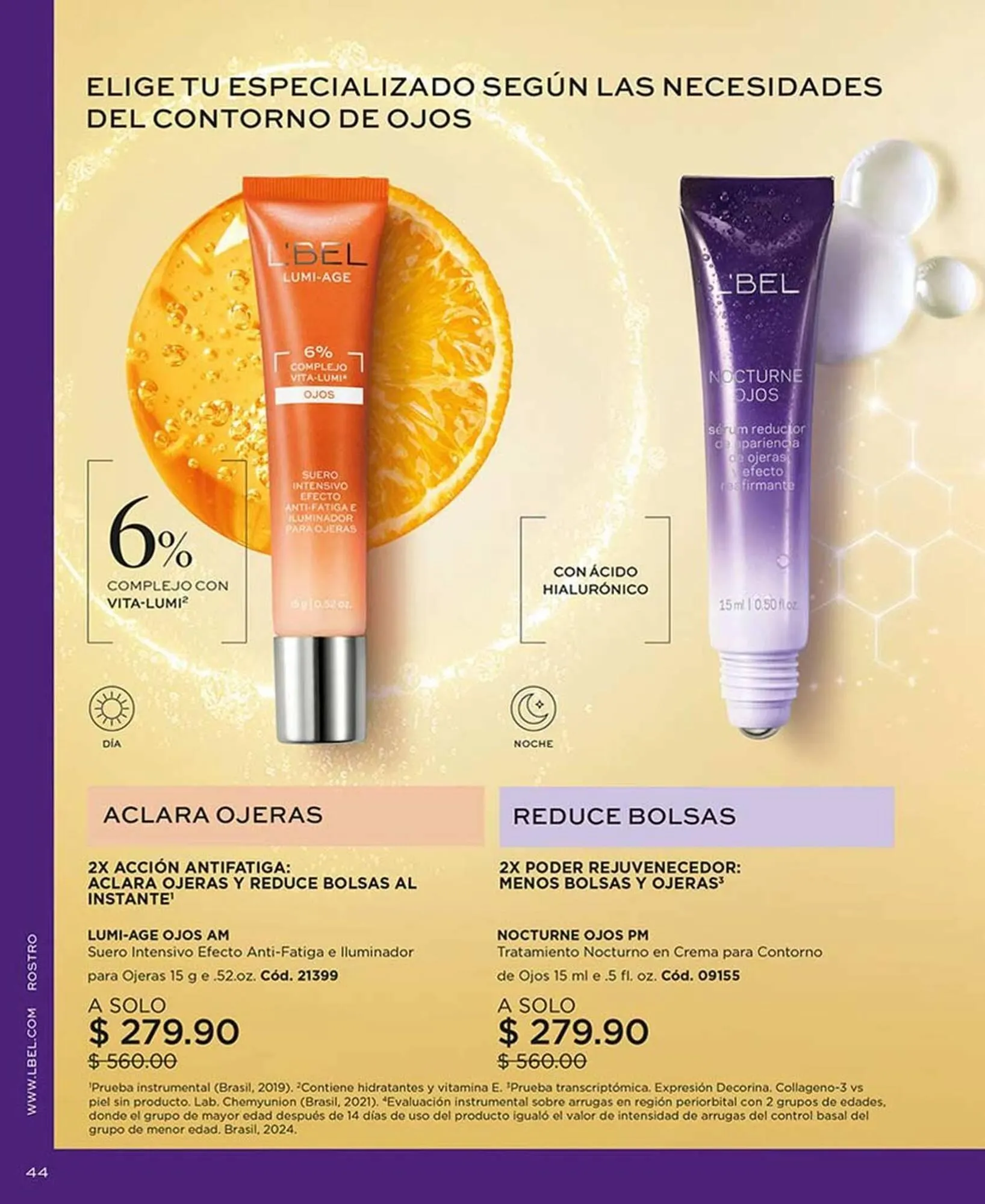 Catalogo de Catálogo L'Bel 23 de julio al 9 de agosto 2025 - Pag 44