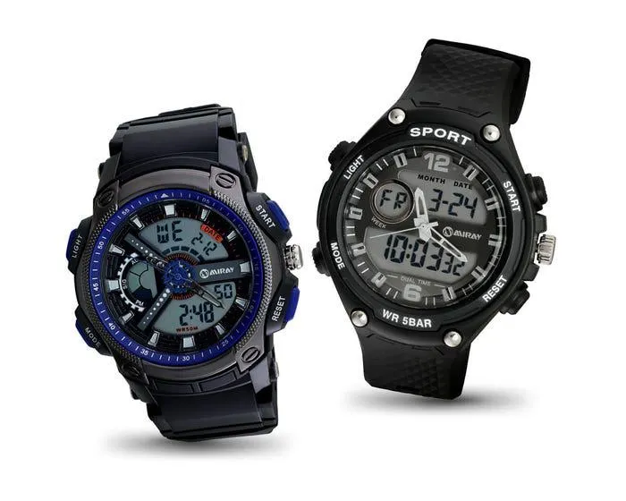 Reloj Pulsera Miray RPMC-71A + Reloj Pulsera Miray RPMC-74N