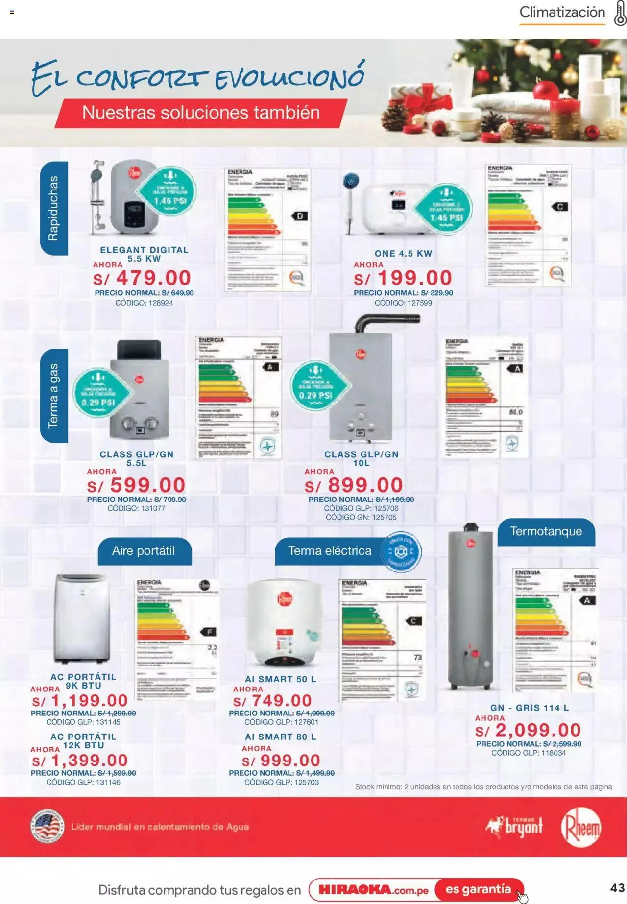 Catalogo de Catálogo Hiraoka 12 de diciembre al 31 de diciembre 2023 - Pag 43