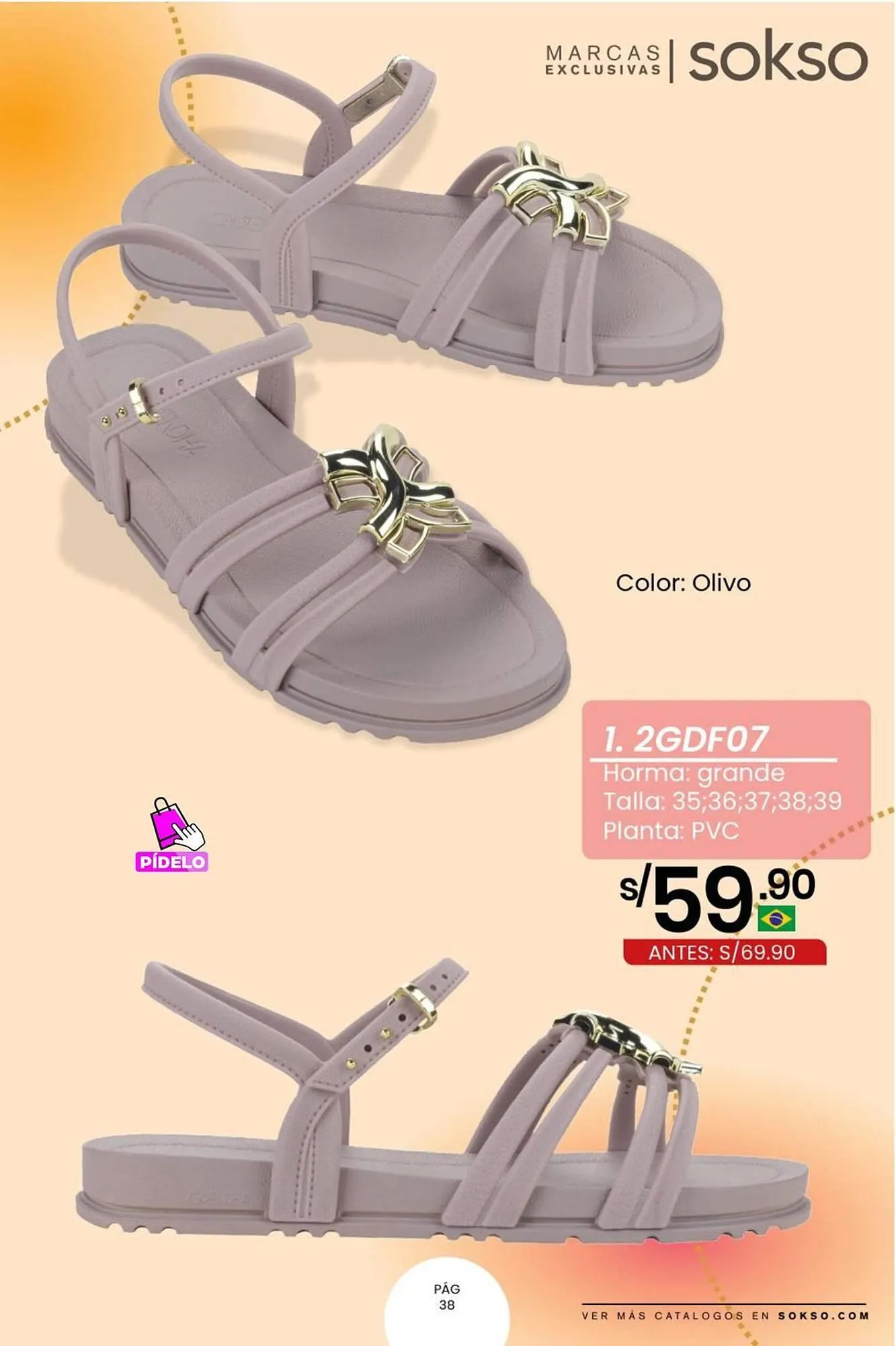 Catalogo de Catálogo Sokso 23 de junio al 13 de julio 2025 - Pag 38