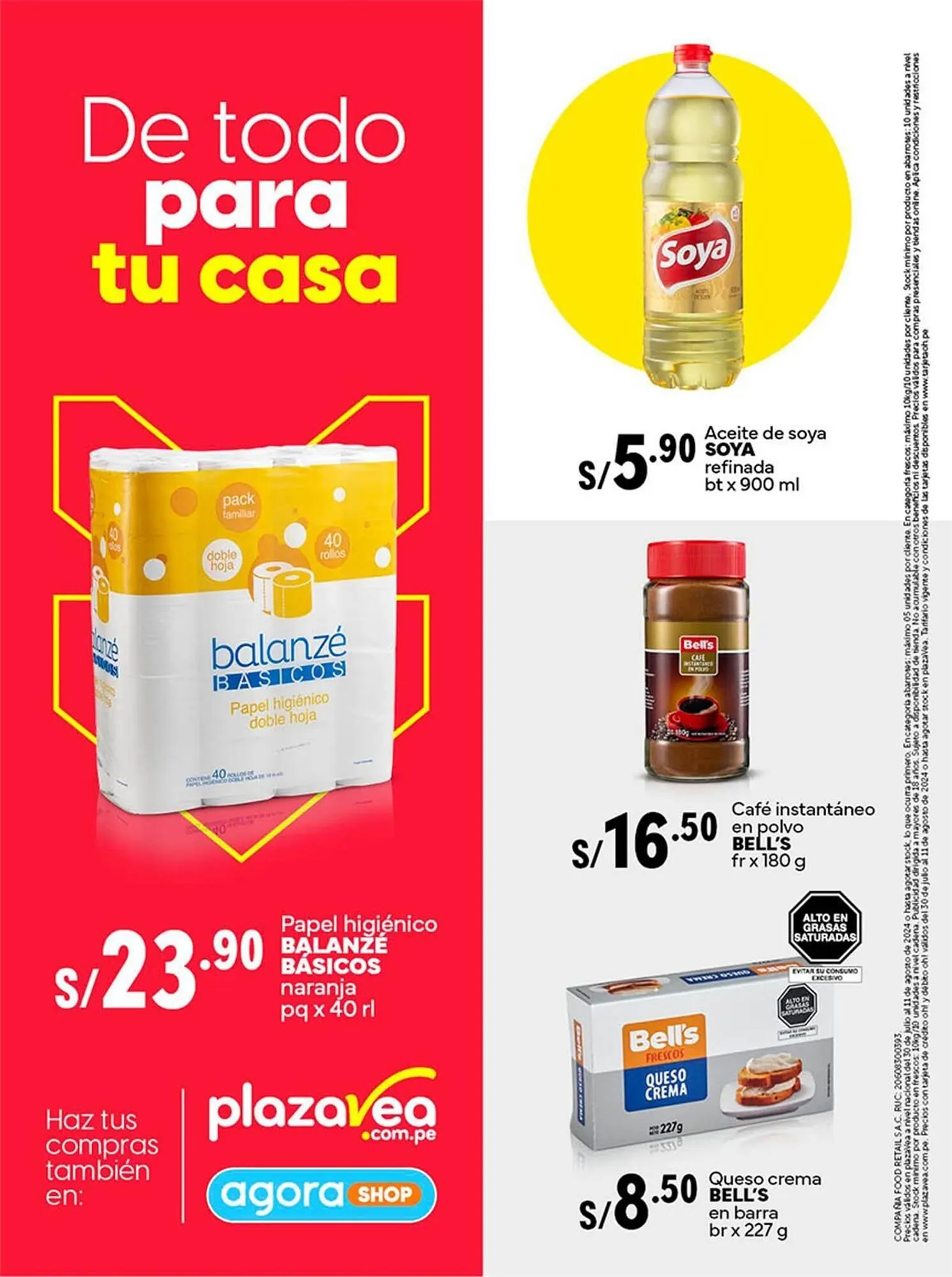 Catalogo de Catálogo Plaza Vea 31 de julio al 11 de agosto 2024 - Pag 10
