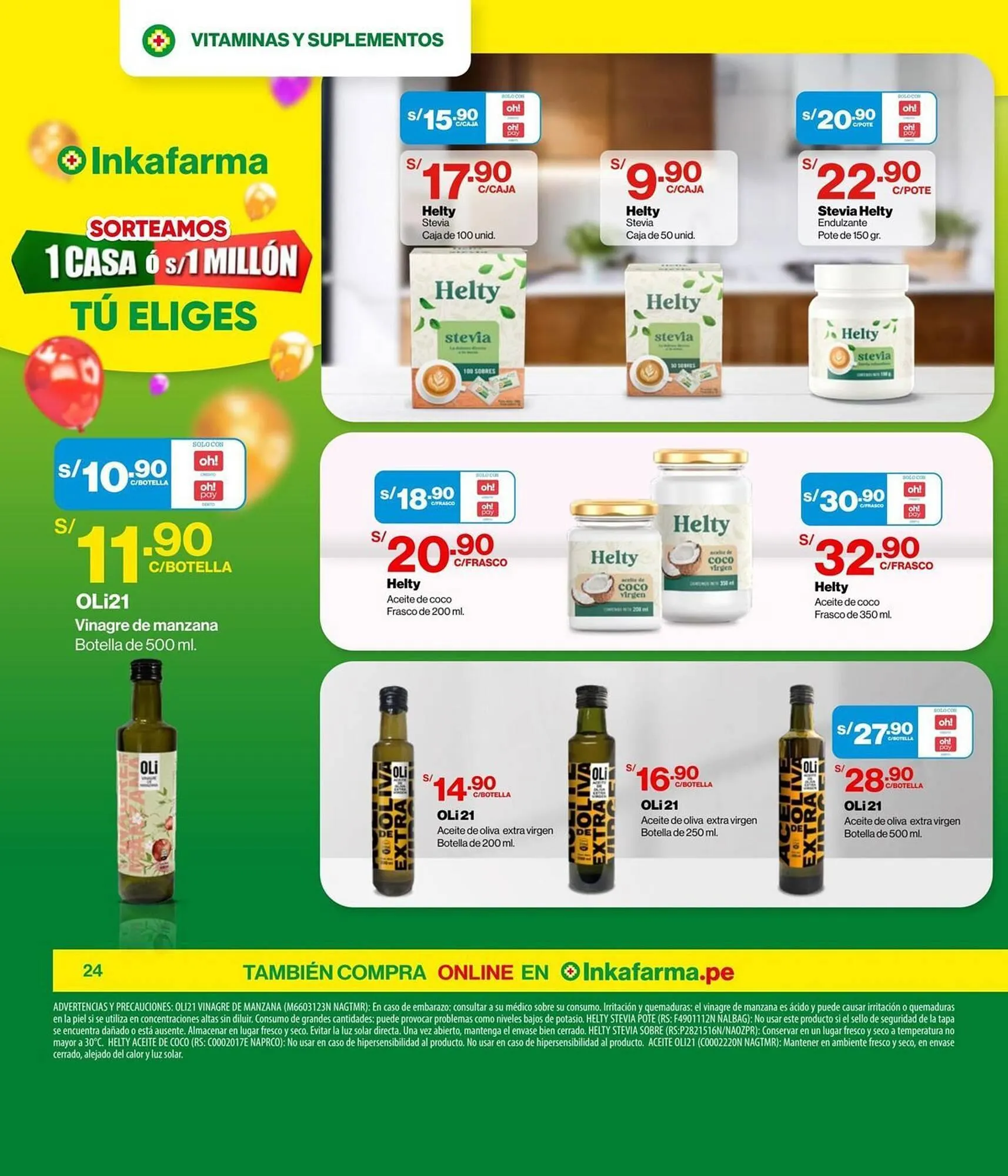 Catalogo de Catálogo InkaFarma 4 de octubre al 31 de octubre 2025 - Pag 24