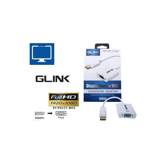 Convertidor Displayport a VGA GLink