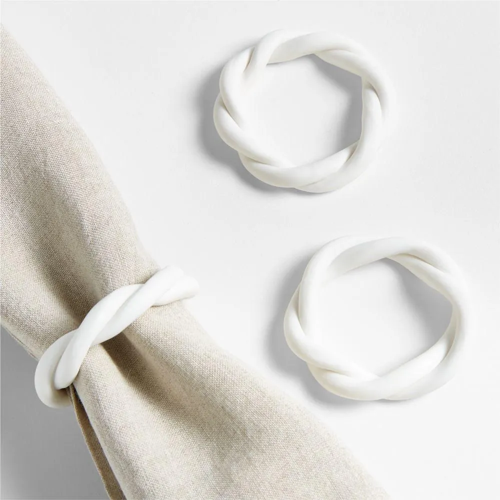 Aro de Servilleta Marcella Infinity White