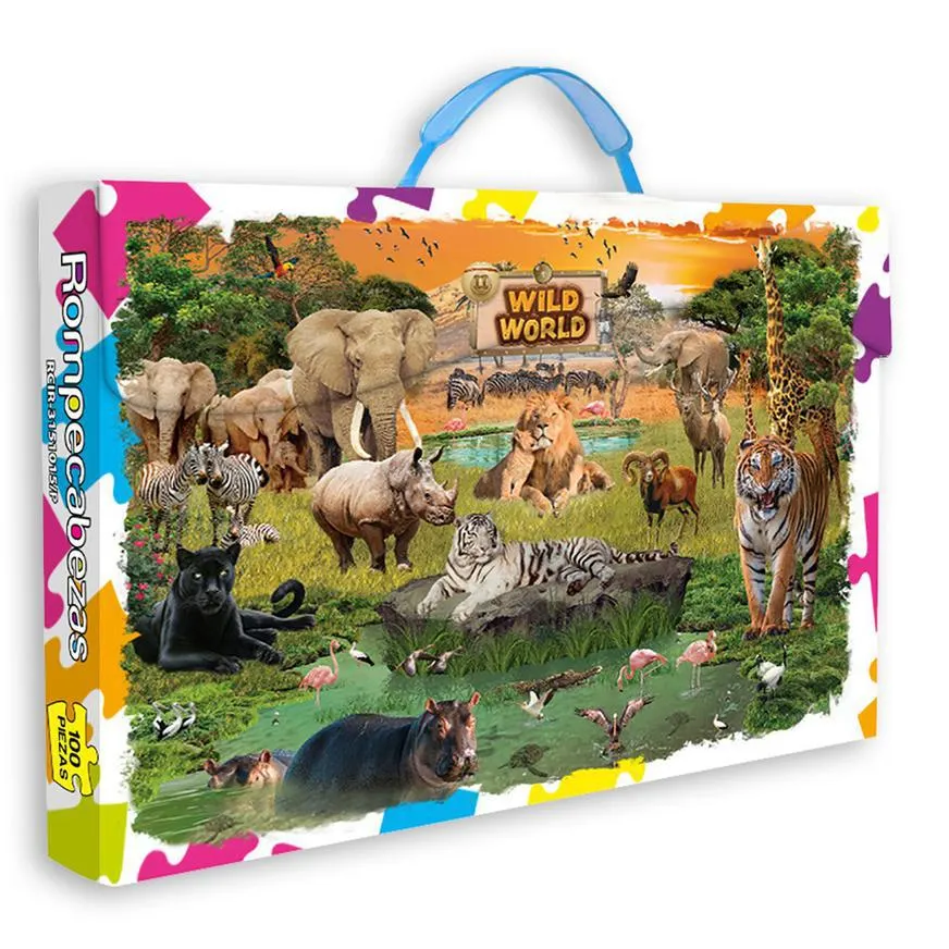Rompecabezas 100Pz Wild World Ii