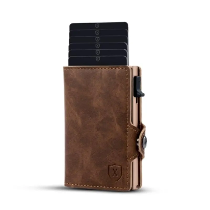 Billetera Tarjetero Deluxe - Xclusive - Gris Oscuro / Talla única.