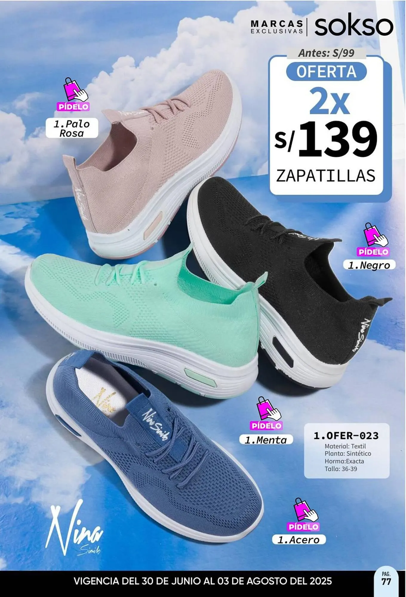 Catalogo de Catálogo Sokso 27 de junio al 1 de setiembre 2025 - Pag 77