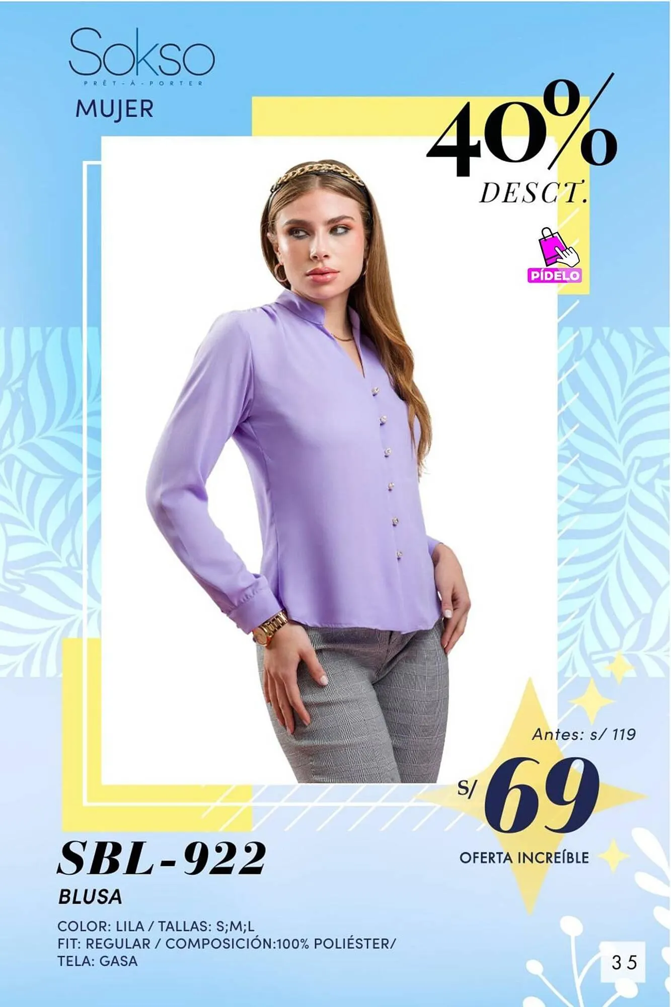 Catalogo de Catálogo Sokso 20 de marzo al 30 de marzo 2025 - Pag 35