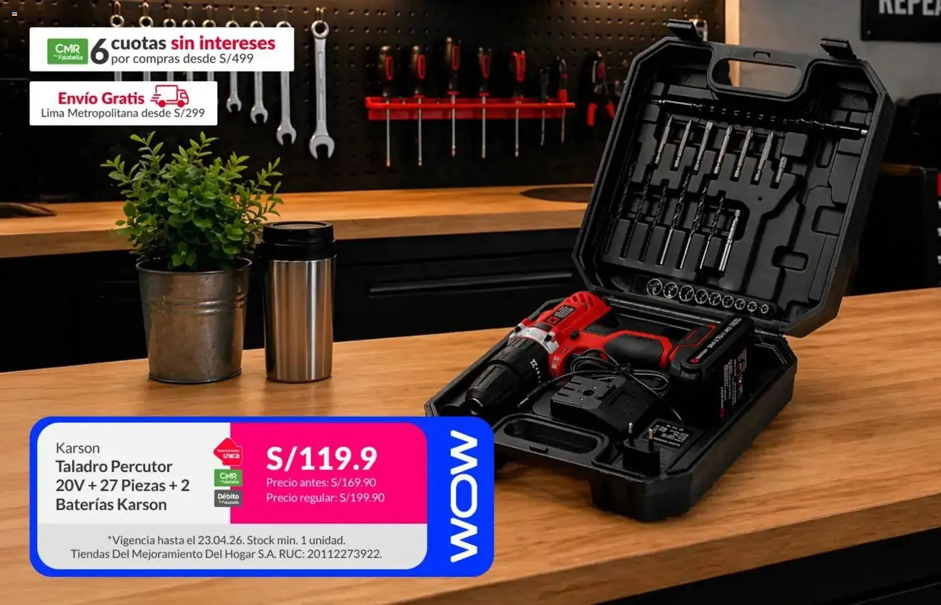 Catalogo de Catálogo Sodimac 20 de abril al 23 de abril 2026 - Pag 8