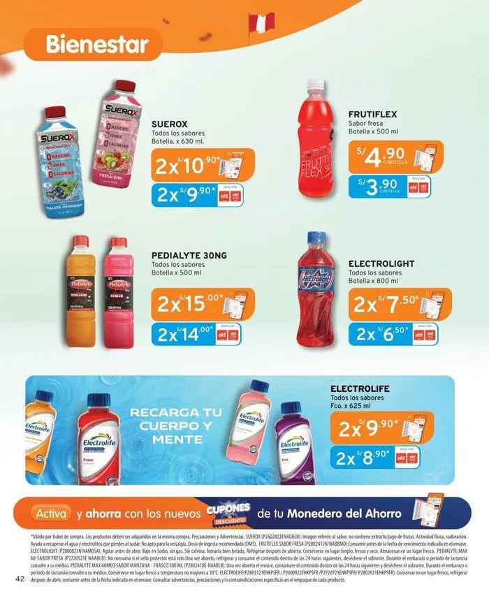 Catalogo de Los descuentos sí se sienten 9 de julio al 31 de julio 2024 - Pag 42