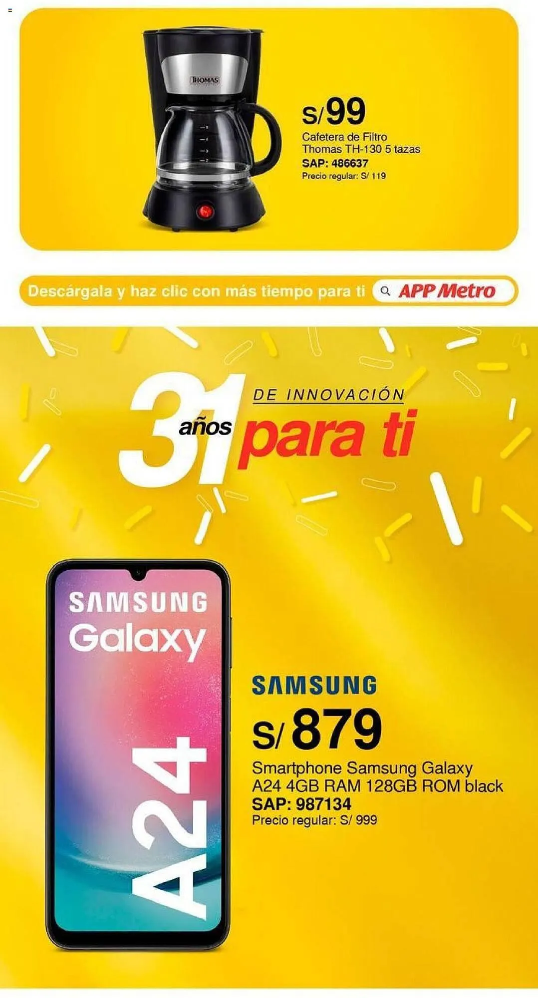 Catalogo de Catálogo Metro 21 de setiembre al 11 de octubre 2023 - Pag 39