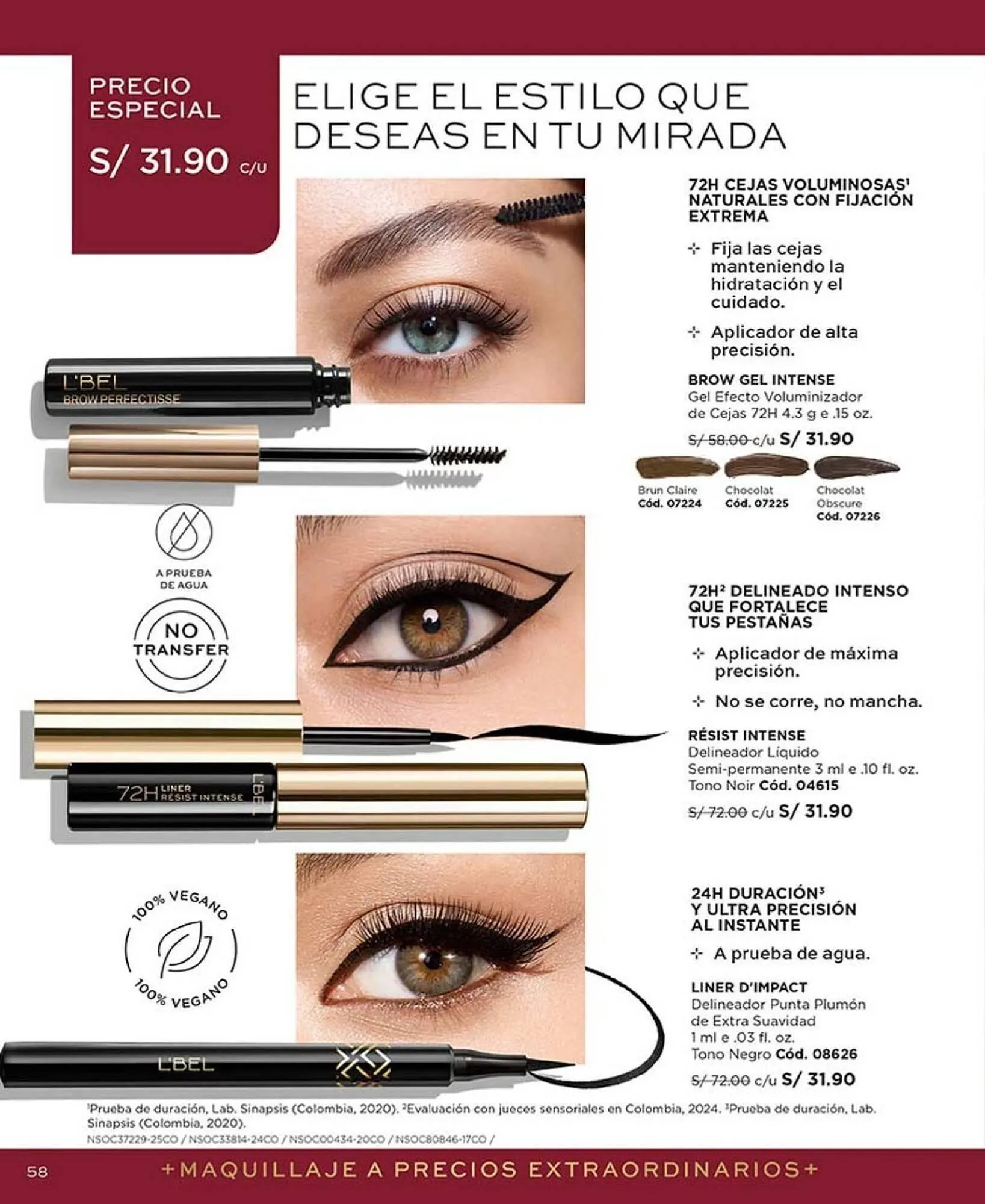 Catalogo de Catálogo L'Bel 17 de setiembre al 31 de octubre 2025 - Pag 58