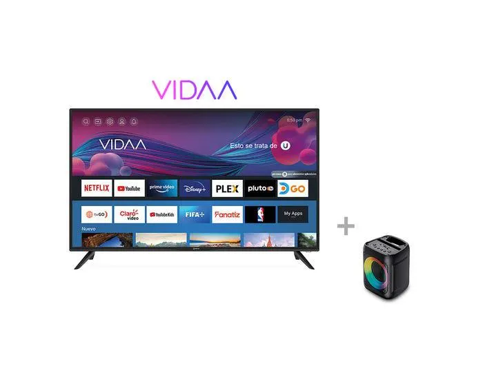 Televisor Miray LED FHD Smart 40" MS40-E203 + Parlante Bluetooth Miray PMBT-62N