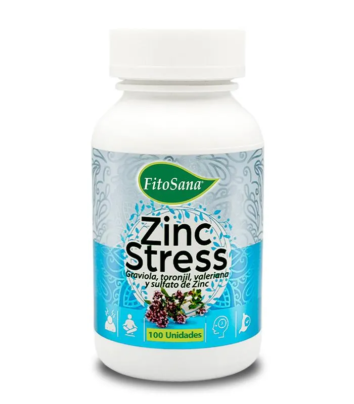 Frasco Zinc Stress – 100unid