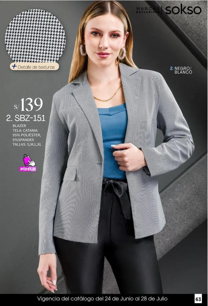 Catalogo de SOKSO TEXTIL & ACCESORIOS  24 de junio al 28 de julio 2024 - Pag 63