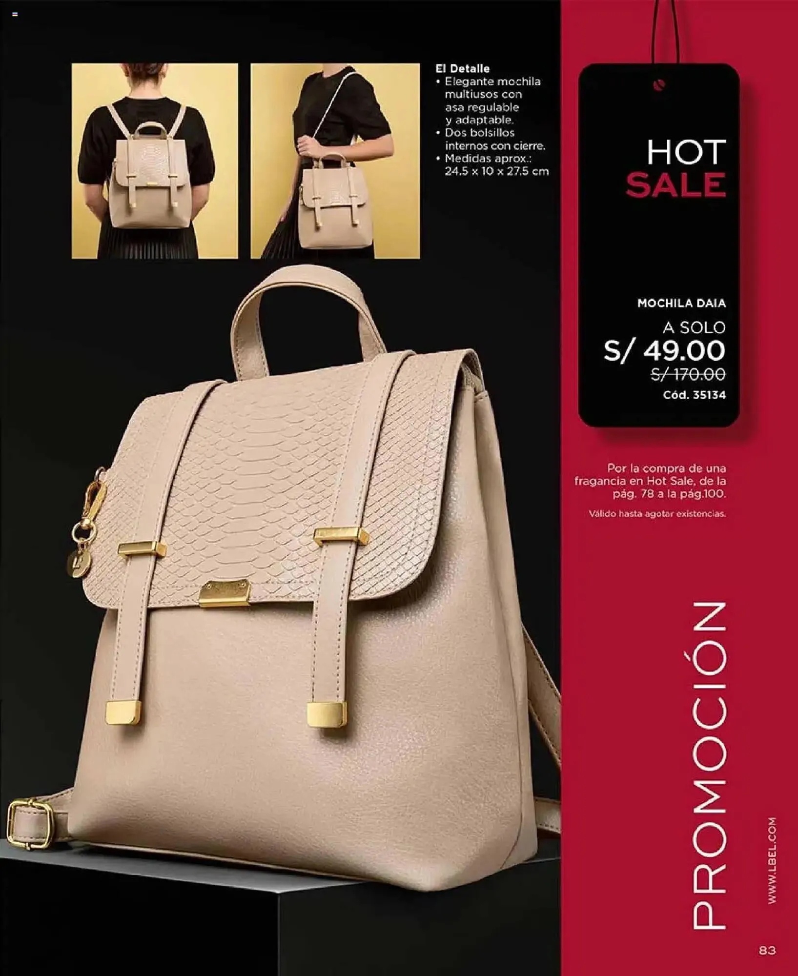 Catalogo de Catálogo L'Bel 22 de abril al 31 de mayo 2025 - Pag 83