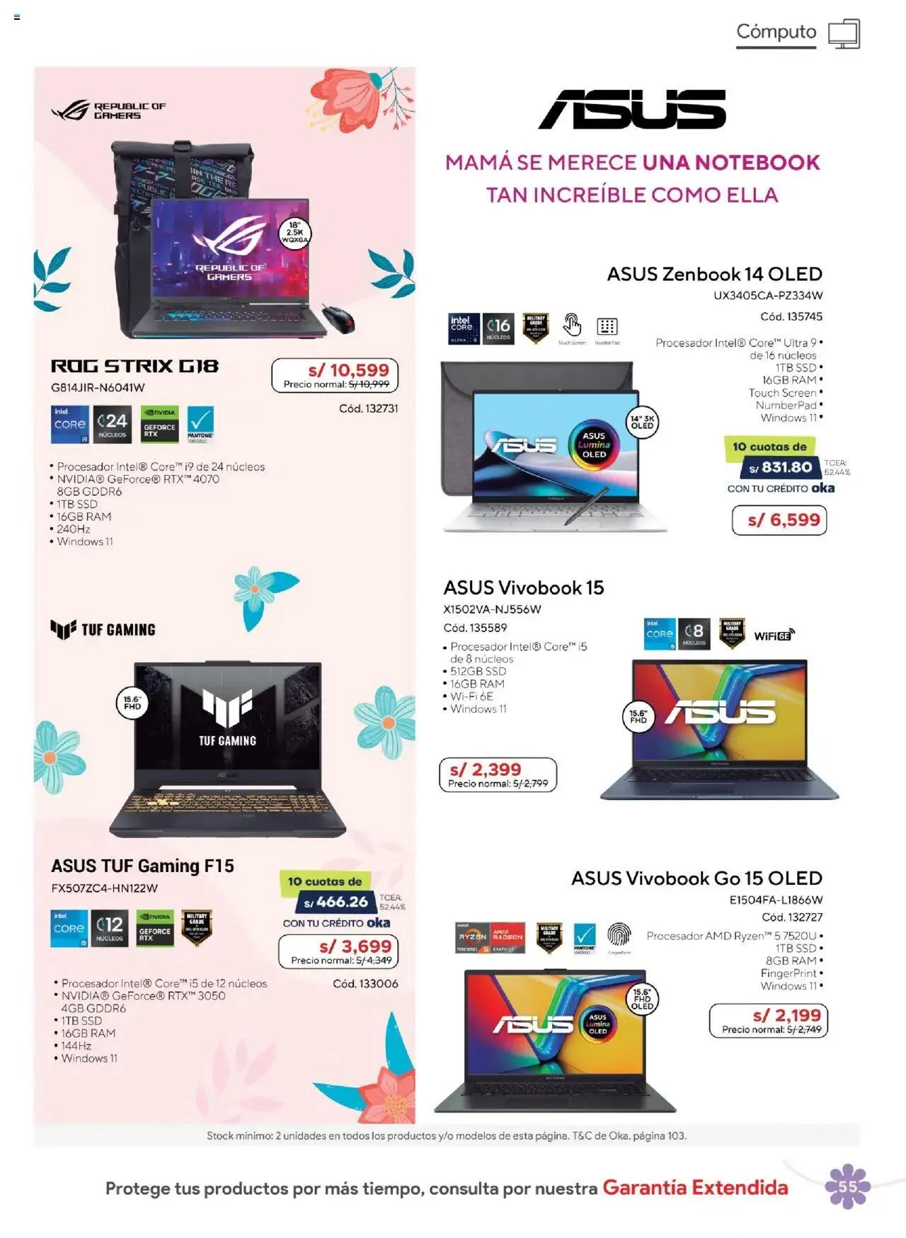 Catalogo de Hiraoka - Guia dia de la madre 26 de abril al 18 de mayo 2025 - Pag 55