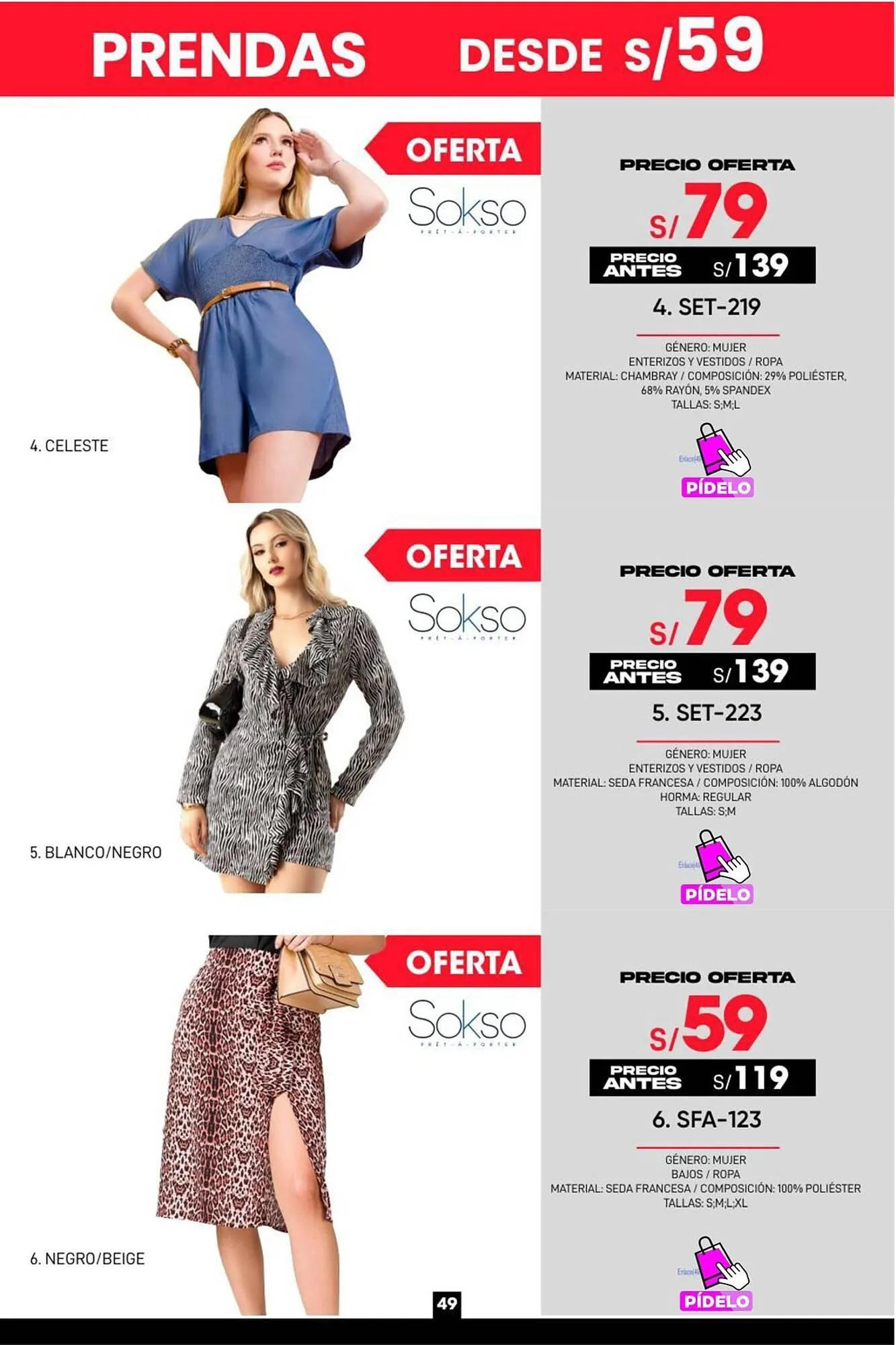 Catalogo de Catálogo Sokso 20 de abril al 3 de mayo 2026 - Pag 49