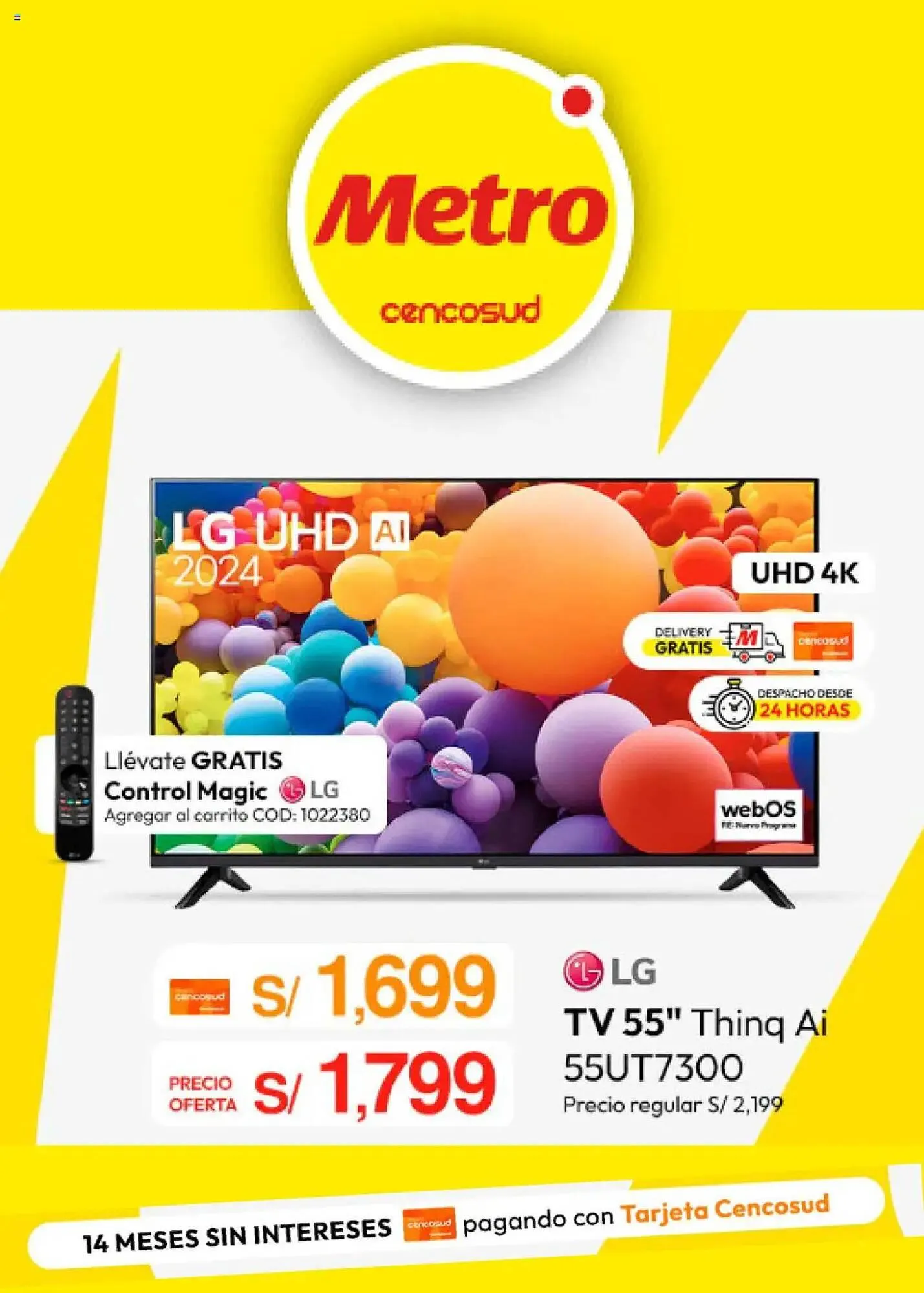 Catalogo de Catálogo Metro 31 de marzo al 6 de abril 2025 - Pag 1