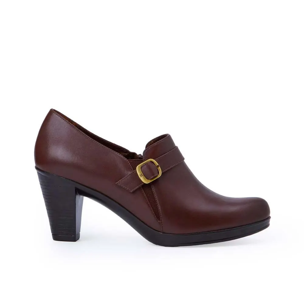 Tobillera Jodhpur Casual DAYA-2515 Africano Viale Cuero