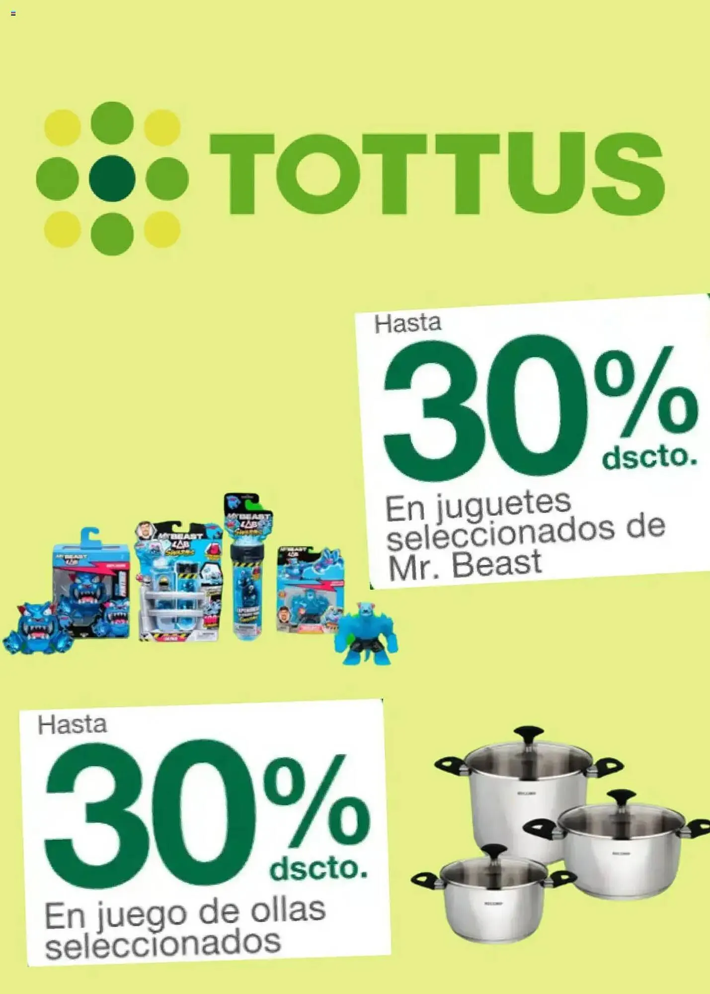 Catalogo de Catálogo Tottus 14 de abril al 16 de abril 2025 - Pag 1