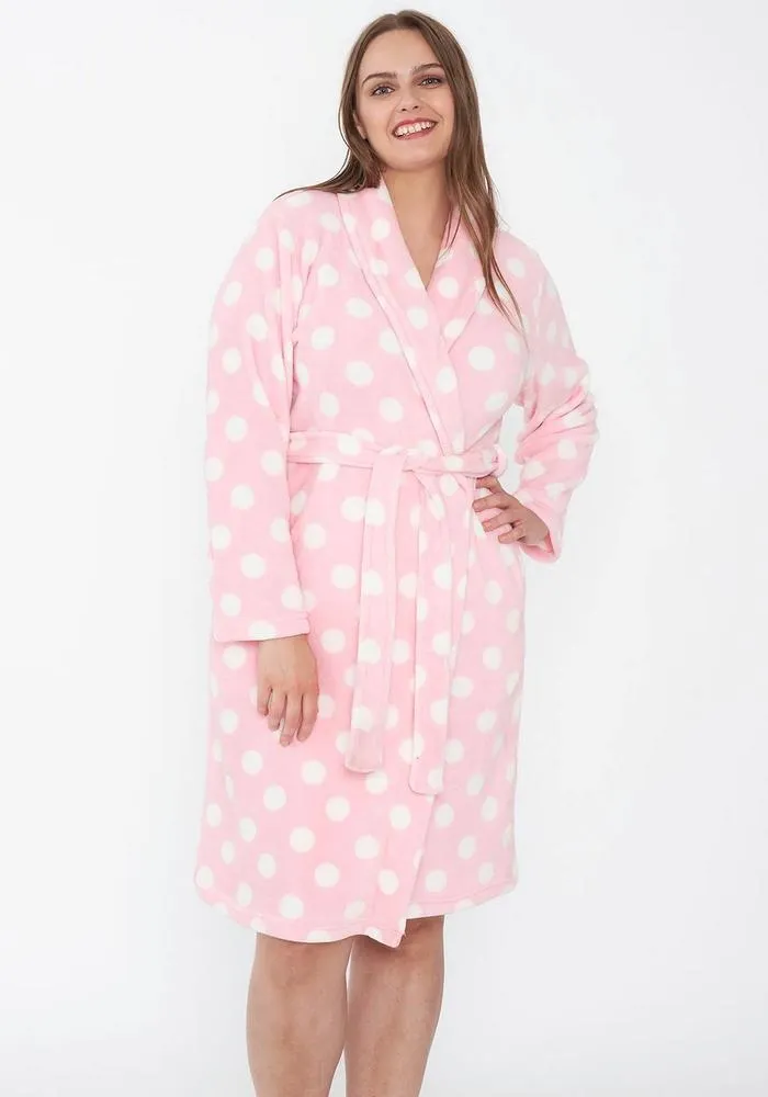 BATA DAMA 78.881 CORAL FLEECE ROSADO