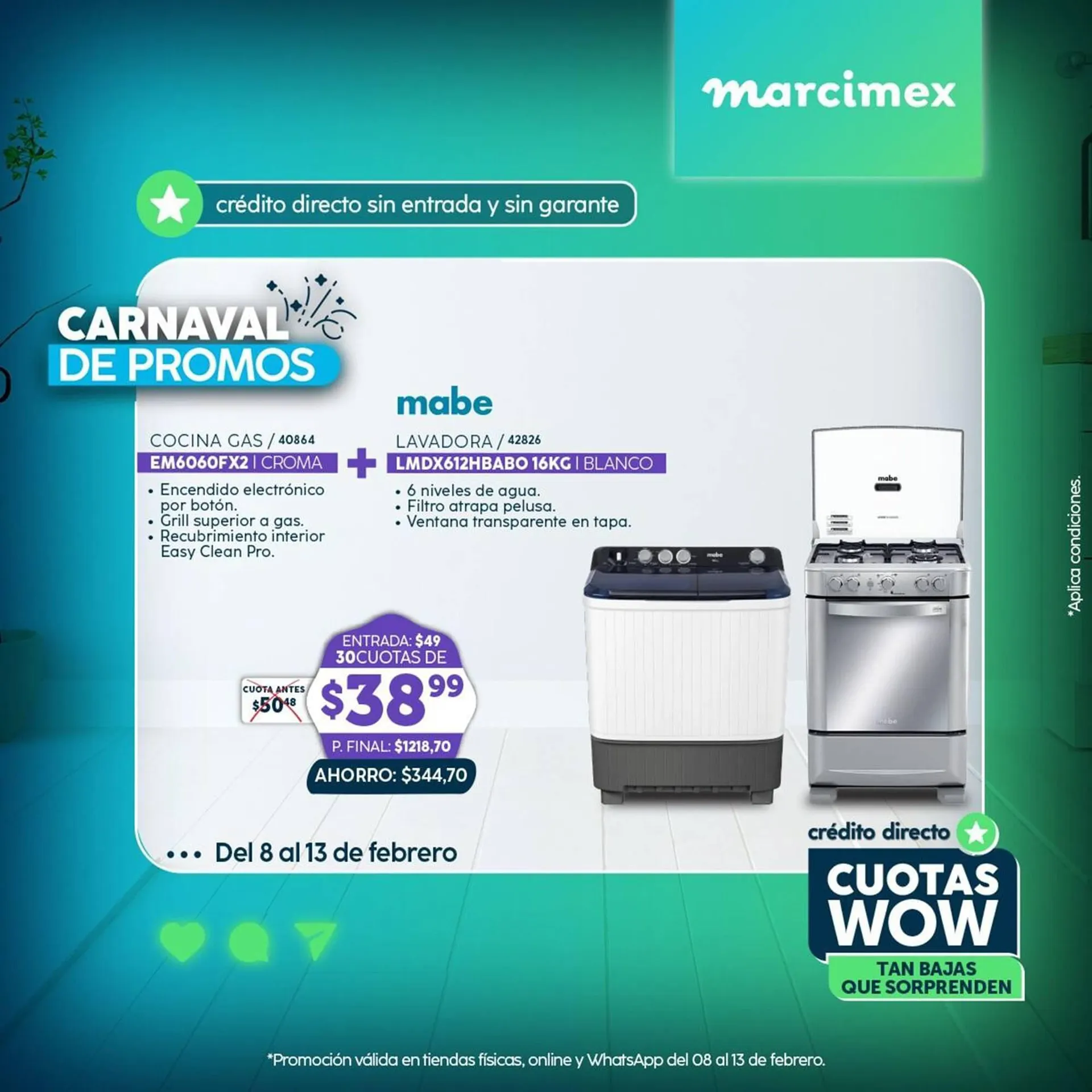 Catalogo de Catálogo Marcimex 8 de febrero al 13 de febrero 2024 - Pag 16