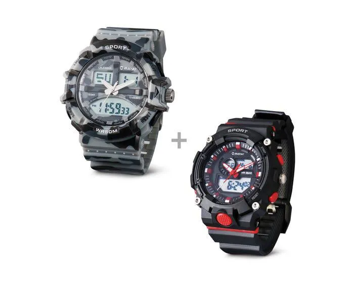 Reloj Pulsera Miray RPMC-73P + Reloj Pulsera Miray RPMC-101R