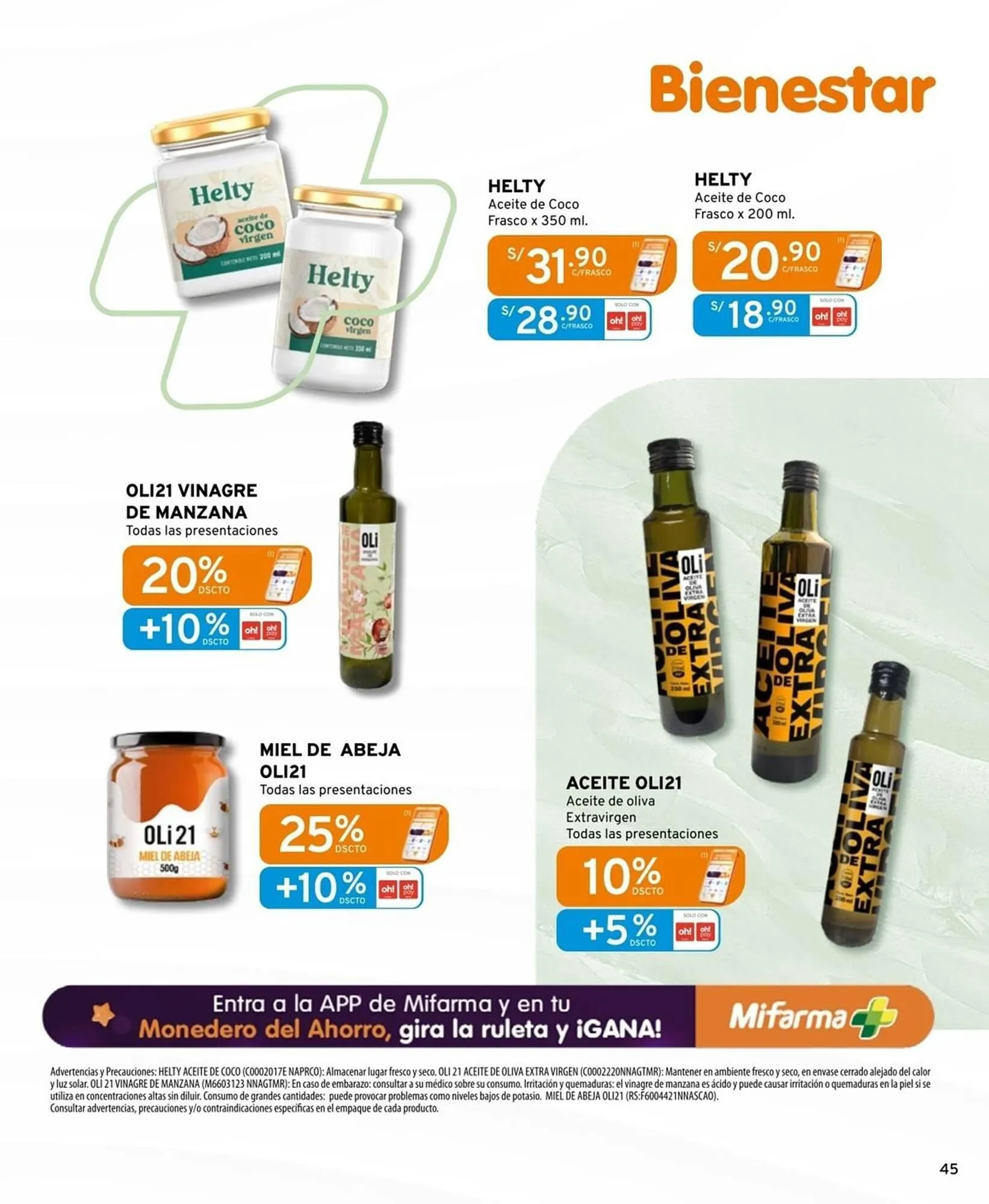 Catalogo de Catálogo Mifarma 2 de abril al 30 de abril 2025 - Pag 45