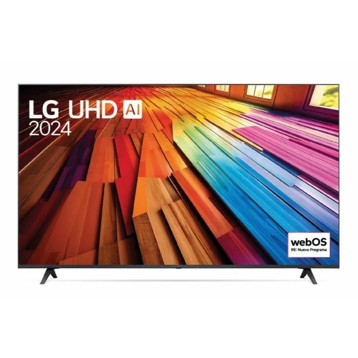 TV LG 55" LED UHD 4K Smart ThinQ AI 55UT8050PSB (2024)