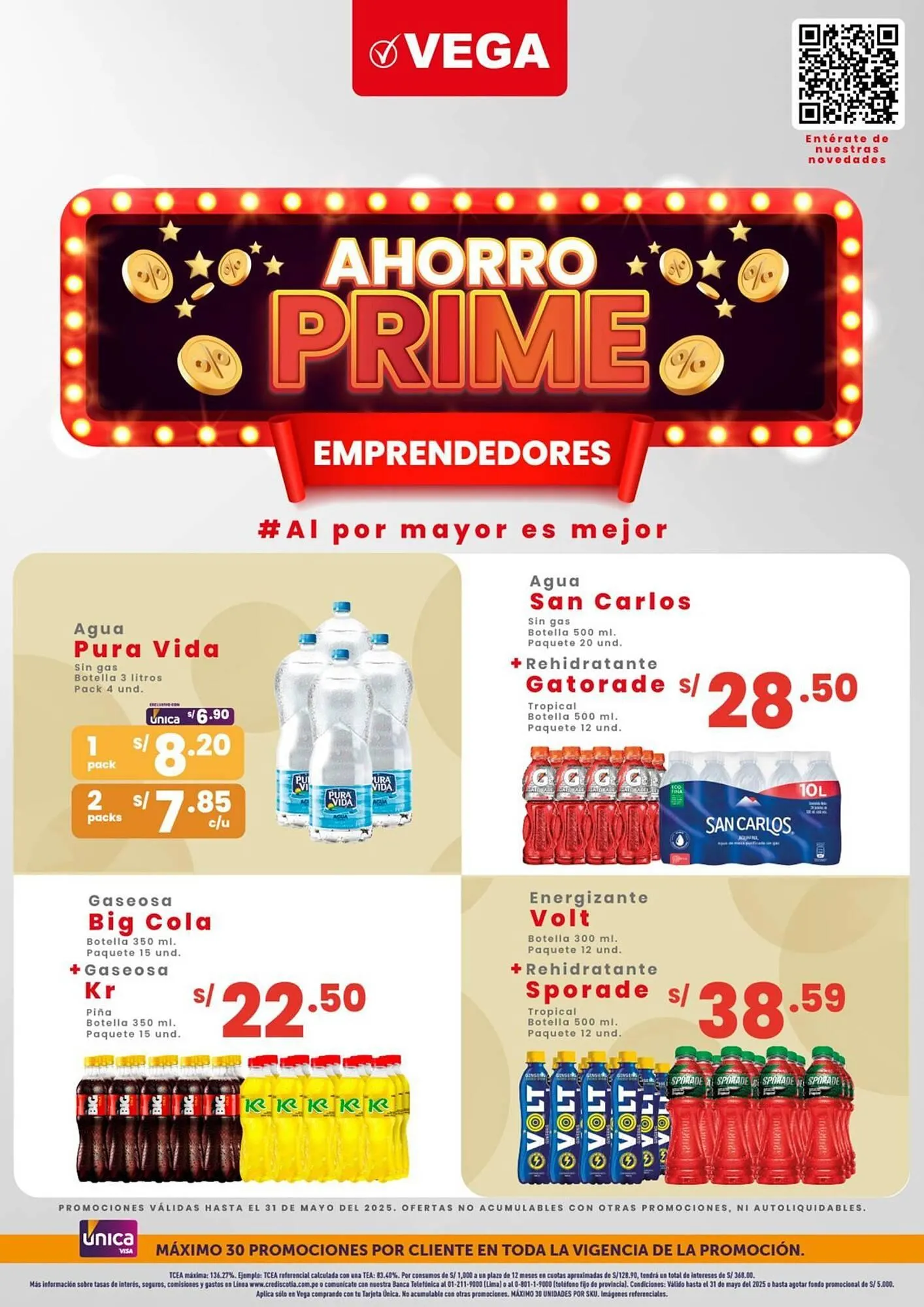 Catalogo de Catálogo Vega 7 de mayo al 31 de mayo 2025 - Pag 1