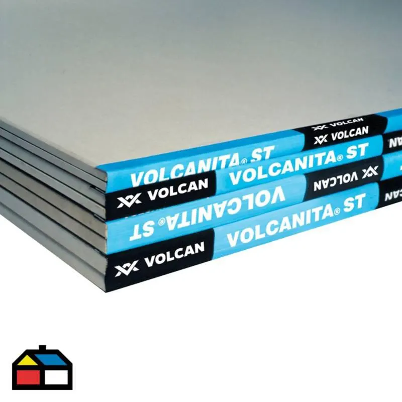Placa de Drywall Volcanita ST 1/2" 1.22mx2.44m