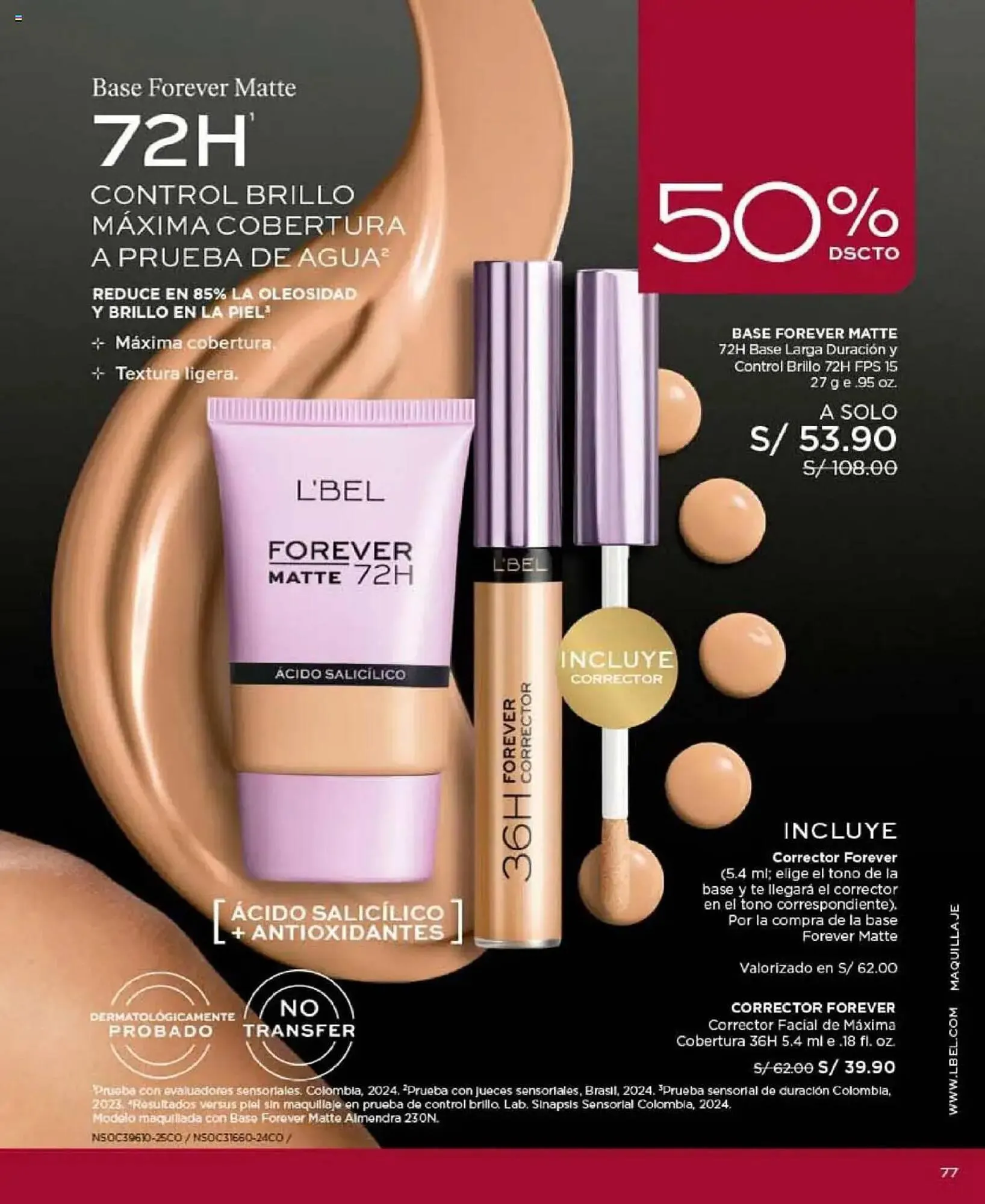 Catalogo de Catálogo L'Bel 16 de octubre al 31 de diciembre 2025 - Pag 77