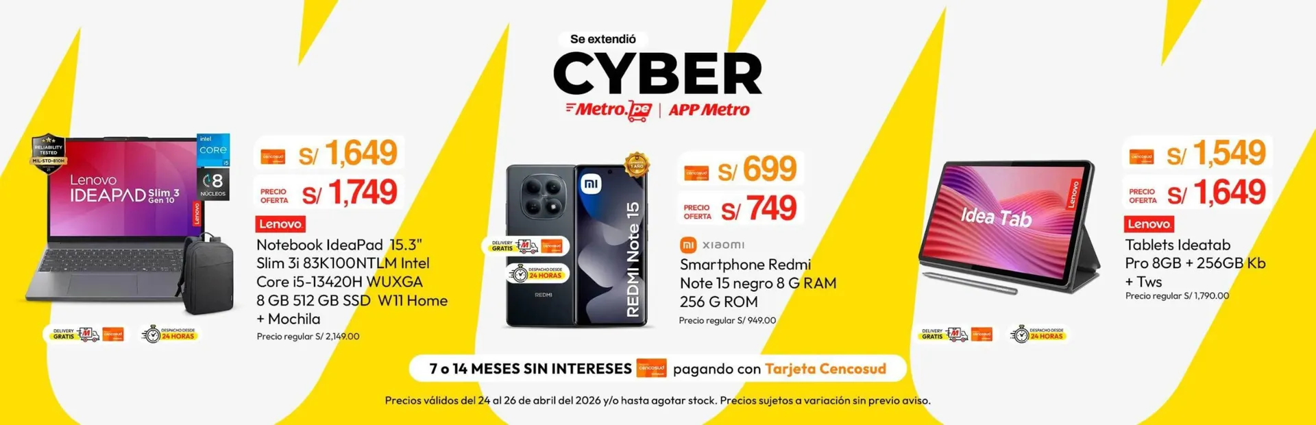 Catalogo de Catálogo Metro 24 de abril al 26 de abril 2026 - Pag 3