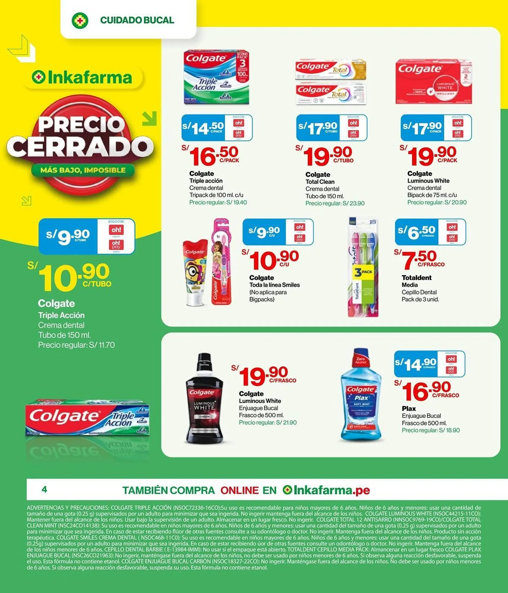 Catalogo de Catálogo InkaFarma 7 de abril al 30 de abril 2025 - Pag 4