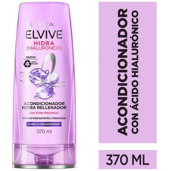 Acondicionador ELVIVE Ácido Hialurónico Frasco 370ml