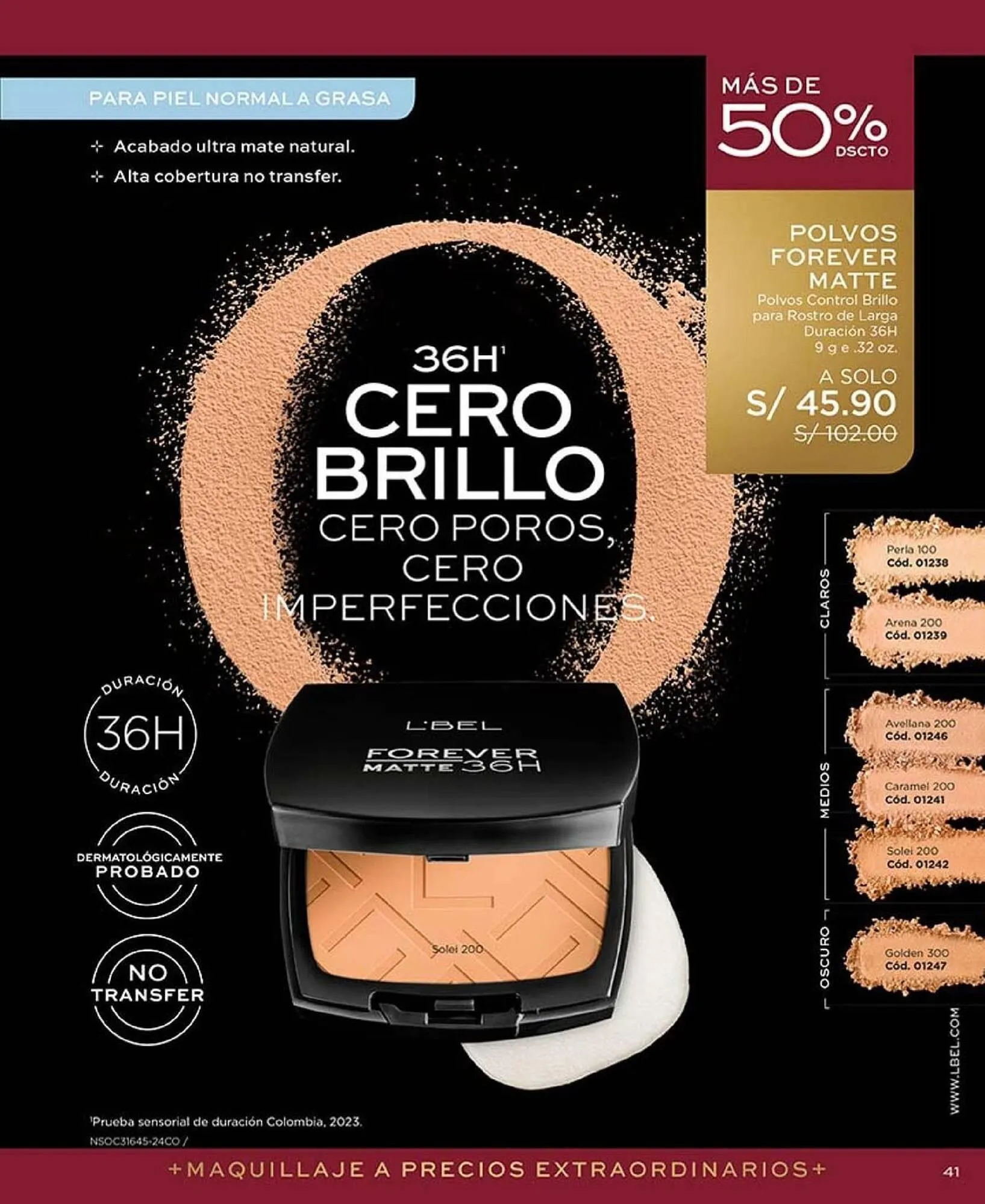 Catalogo de Catálogo L'Bel 17 de setiembre al 31 de octubre 2025 - Pag 41