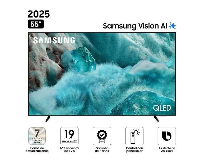 Televisor Samsung Smart TV 55" QLED 4K UHD QN55Q7FAAGXPE