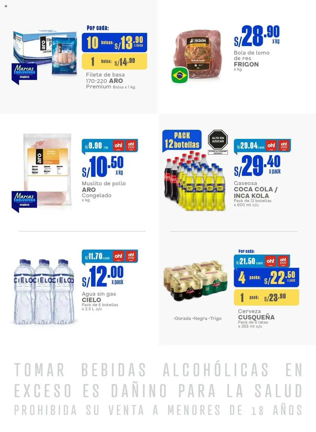 Catalogo de Catálogo Makro- digital tiendas basicas 15 de agosto al 28 de agosto 2024 - Pag 3