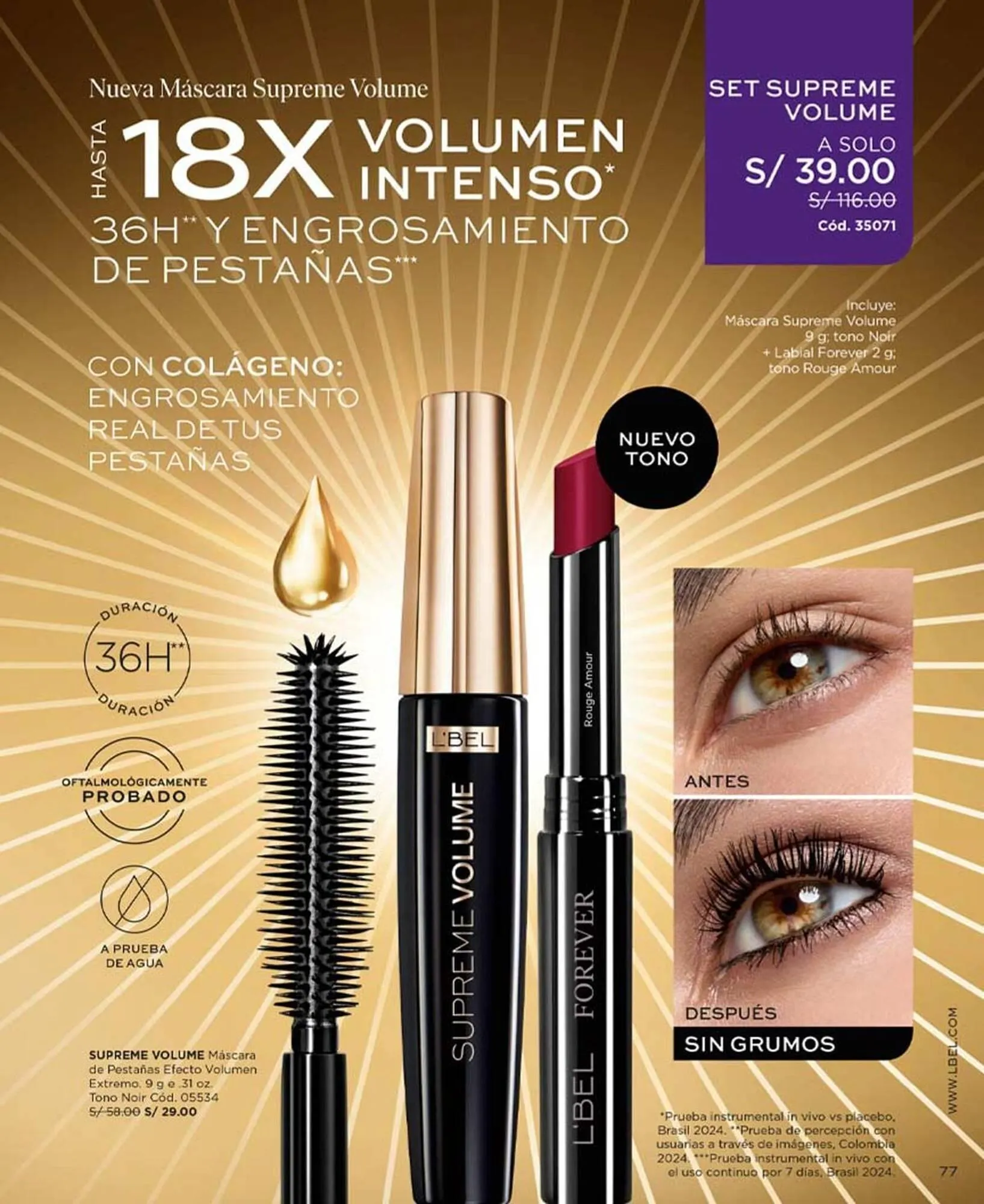 Catalogo de Catálogo L'Bel 31 de julio al 31 de agosto 2024 - Pag 77