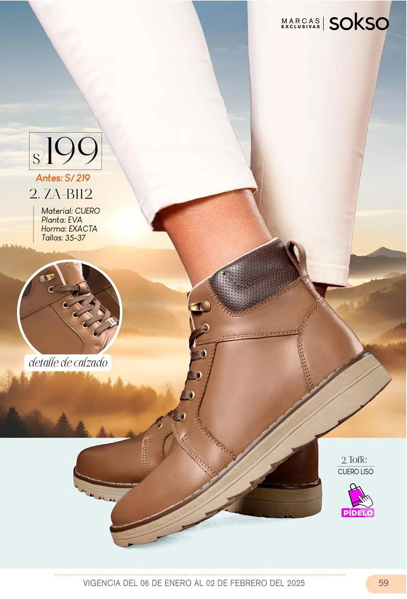 Catalogo de Catálogo Sokso 31 de diciembre al 2 de febrero 2025 - Pag 59