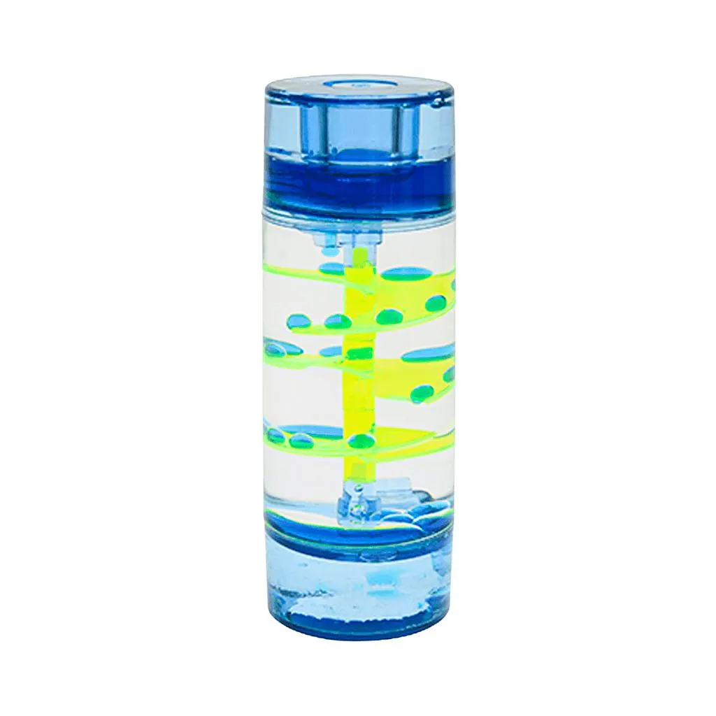 TEMPORIZADOR DE BURBUJAS SENSORIAL ESPIRAL AZUL JSP015 ALEGRIA