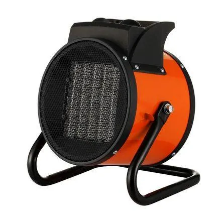 Calefactor Orange 3000W Hierro Negro para Uso Interior