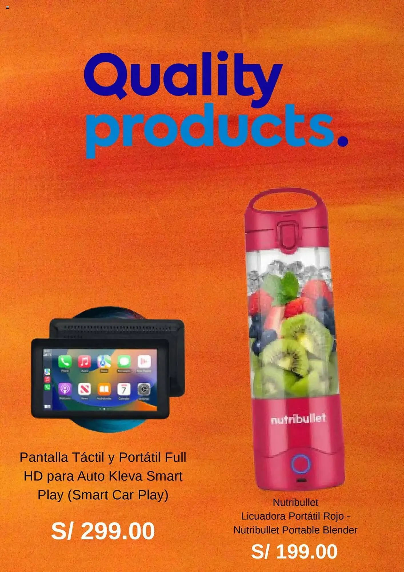 Catalogo de Catálogo Quality Products 28 de abril al 28 de mayo 2025 - Pag 1