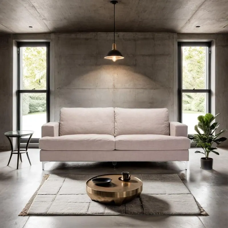 Sofá 3 Cuerpos Feather