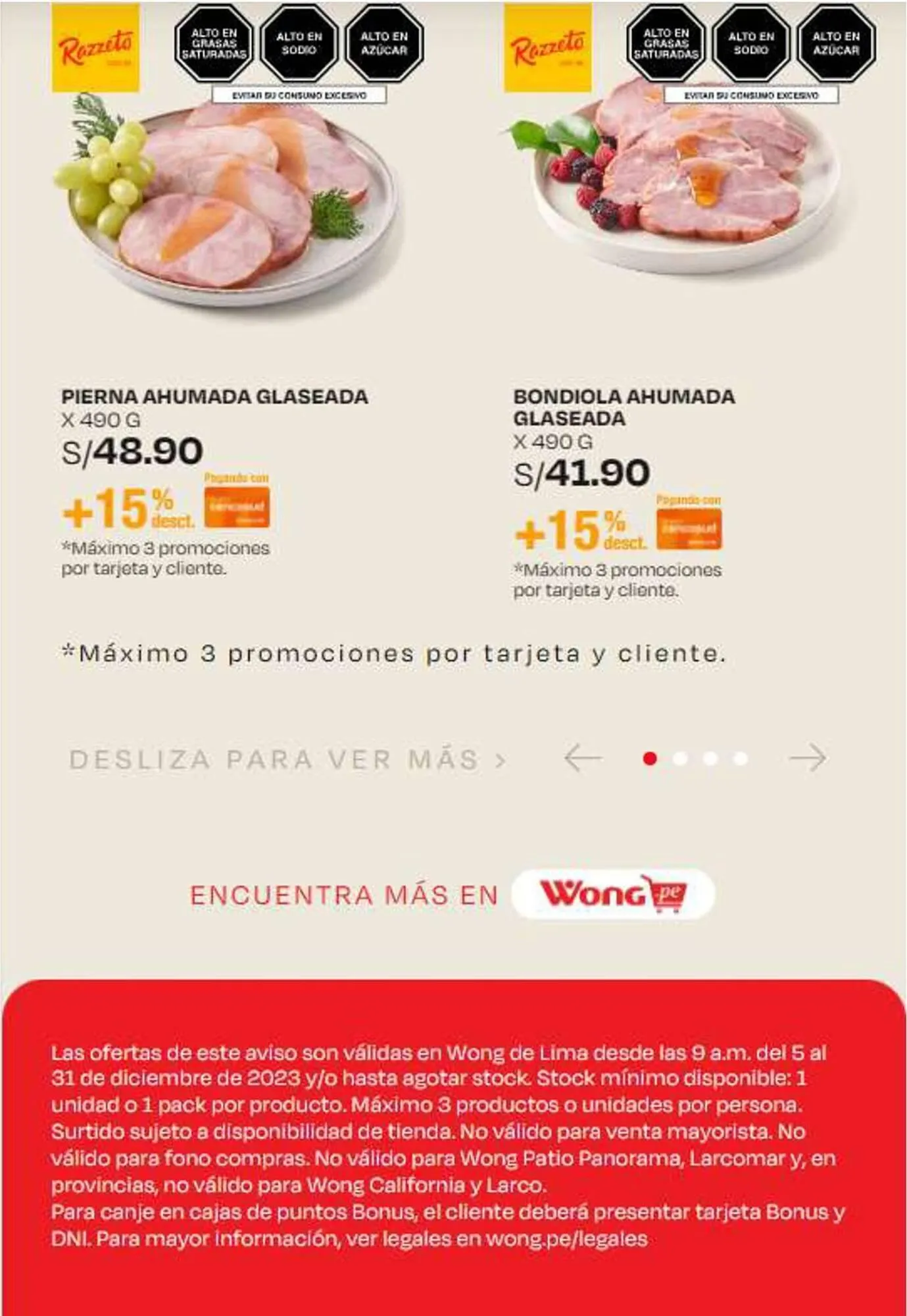 Catalogo de Catálogo Wong 6 de diciembre al 31 de diciembre 2023 - Pag 9