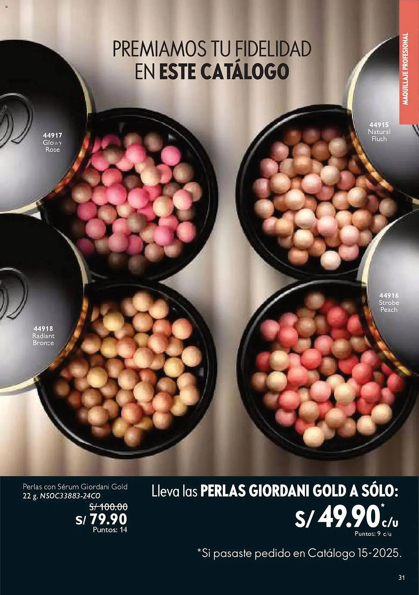 Catalogo de Catálogo Oriflame 15 de noviembre al 6 de diciembre 2025 - Pag 31