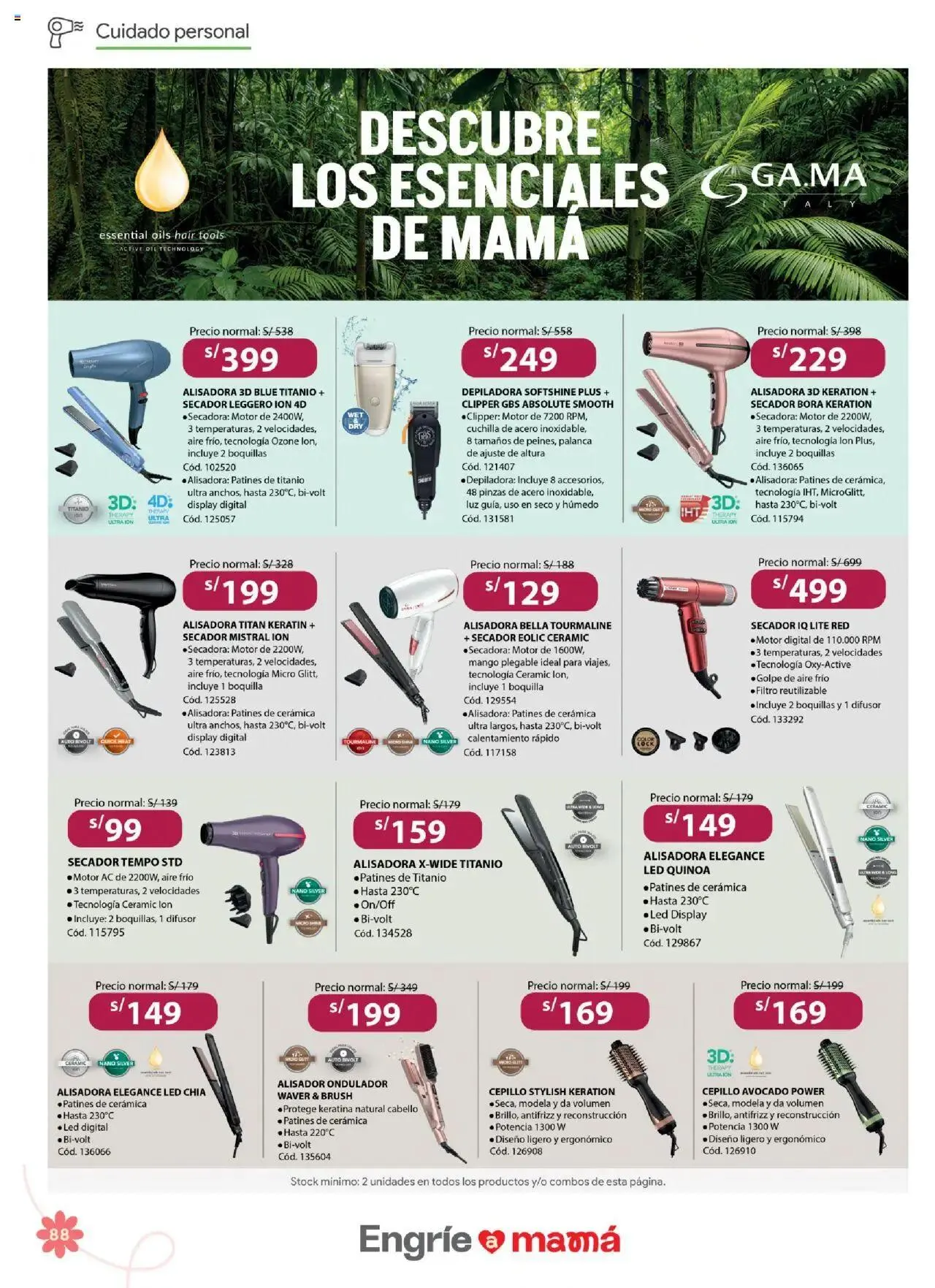 Catalogo de Hiraoka - Guia dia de la madre 26 de abril al 18 de mayo 2025 - Pag 88